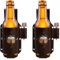 APOMOONS 2 Stück Biergürtel aus Leder, Leder Bierflaschenhalter als Biergeschenke für Männer Hüftgürtel bierhalter als Geschenke zum Vatertag Vintage Gürtel Flaschenhalter für Freund, Vater, Kollegen