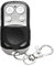 TNOMSNO 3 PCS Telecommande Universelle Portail, Telecommande Portail Compatible 433 MHz, Télécommandes Universelles pour Porte de Garage à 4 boutons Noir
