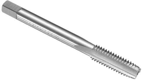 uxcell Tappo a mano M8 x 1,25 H2 filettatura metrica sinistra maschio maschio stile flauto dritto vite maschiatura filettatura strumento ad alta velocità in acciaio HSS6542