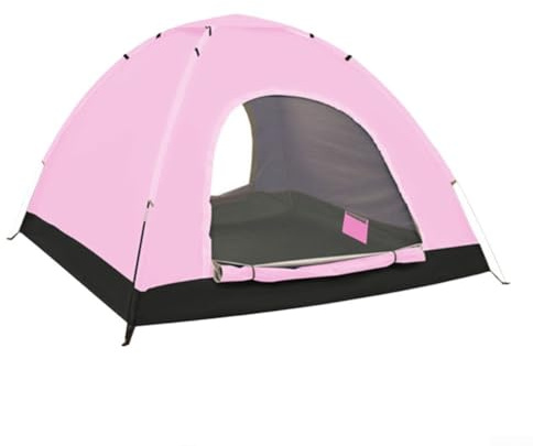Tenda da campeggio, ultraleggera per 3-4 persone, con doppia porta di ventilazione, impermeabile, in tessuto Oxford, per viaggi con zaino in spalla all'aperto