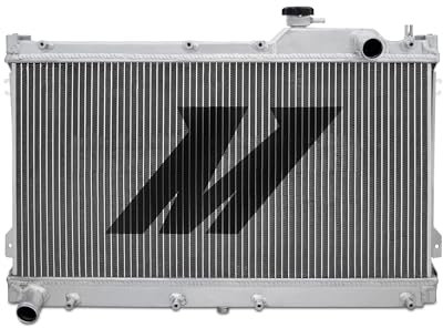 Mishimoto MMRAD-MIA-90 Performance Aluminium Radiator Compatible With Mazda MX-5 Miata 1990-1997 Silver