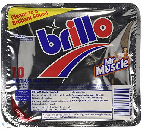Brillo Multi-Use Soap Pads, 10 Pack