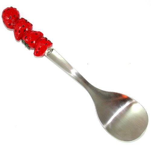 Novelty Strawberry Serving Spoon by Black Ginger