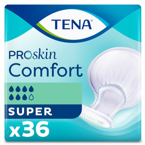 Tena Comfort Super Inkontinenzeinlagen, 2 Packungen mit je 36 Stück