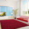Ayyildiz Moderner Designer Teppich Life Shaggy Ø 200 Rund rot