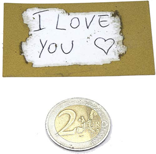150 Etichette Adesive Gratta E Vinci Dorate Grandi 58 Mm X 35 Mm Con Fondo Trasparente Pvc Per Coprire Una Scritta - Facile Da Grattare Per Gratta E Vinci Matrimonio O Regalo San Valentino (Oro)