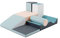 IGLU SOFT PLAY Discoverer Set Softbausteine Riesenbausteine Schaumstoffbausteine Großbausteine 7 Stück (Pastel)