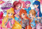 PARTYLANDIA Winx Club Kuchenaufsatz, 2 Stück, Tortenaufsatz, Dekoration, Geburtstag, Modell 2, Waffel