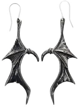 Alchemy Wings Of Midnight Earrings