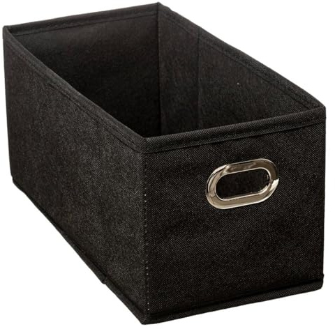 Five Aufbewahrungsbox, Schwarz, 15 x 31 x 15 cm