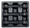 YATO Socket Spanner Set YT-10652 43, 78 mm Chrome-Molybdenum Steel