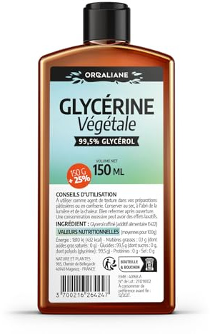 Pflanzliches Glycerin, 150 ml – 100% pflanzlich