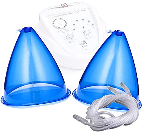 Coppa sottovuoto (180 ml), Grande Ventosa sottovuoto per Glutei, Coppa per Accessori per Macchine per la Terapia del Vuoto, per Massaggio con Sollevamento dell'anca, Una Coppia