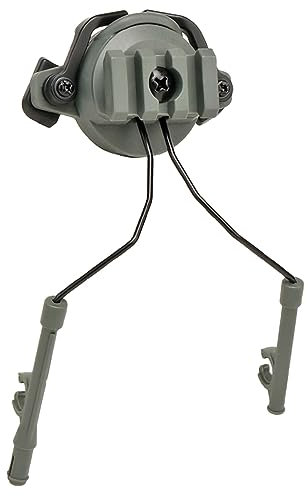 ABOOFAN Headset-Adapter Satz Helmschienenadapter Ohrenschützer Für Jagdhelme Helmbogenadapter Halterung Für Helmschienenaufhängung Comtac Helmadapter Helmkopfhörerhalterung Draussen