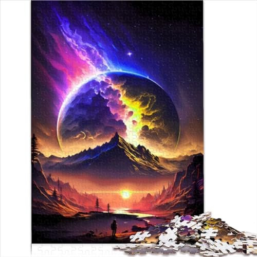 1000 Puzzles for Adults Stellar Voyage Puzzle | Puzzles Premium Cardboard Suitable for Adults and Children 12 and up Challenging Puzzles for Adults 1000pcs(26x38cm)