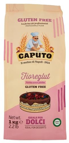 Caputo Fioreglut Mehl für Kuchen, glutenfrei, 1 kg.