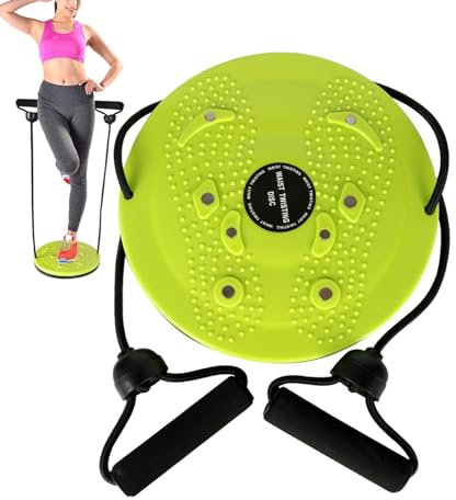 Generisch Twist Waist Disc Board mit Kordelzug, Taillentwister, Taillen Drehbrett, Fit Twist Exercise Board, Sportgeräte Zuhause, Massage Fußsohle Home Fitnessgeräte