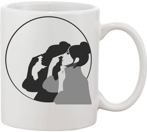 New Pop Queen Lady G Art Ceramic Mug White