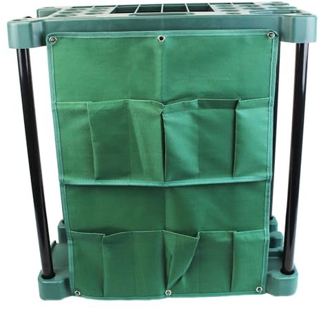 Gartenwerkzeug Organizer, Premium Garage Aufbewahrungsregal für Rechen, Schaufel