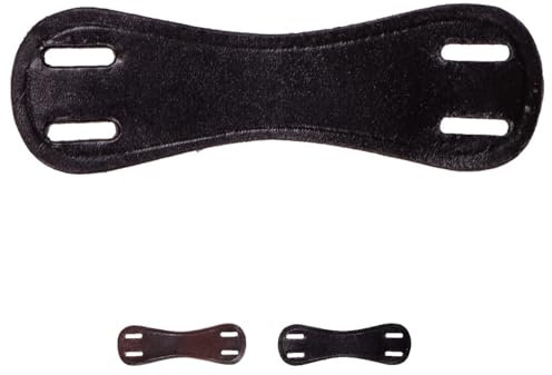 NETPROSHOP Sperriemen-Schlaufe für Befestigung eines Sperrriemens am Nasenriemen, Farbe:Schwarz
