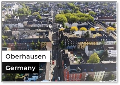 Kühlschrankmagnet Oberhausen Stadt Deutschland