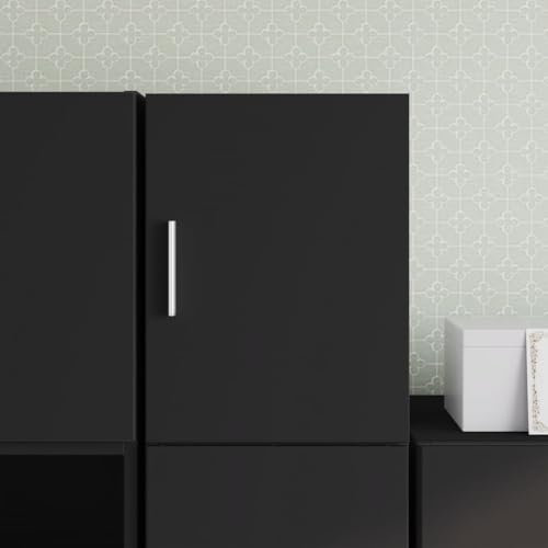 LAPOOH Armario de Pared Madera de ingeniería Negro 30x42,5x40 cm, Mueble Auxiliar, Mueble De Cocina, Armarios De Cocina, Armario Colgar, Auxiliares para Baños, Armarios Baño - 846090