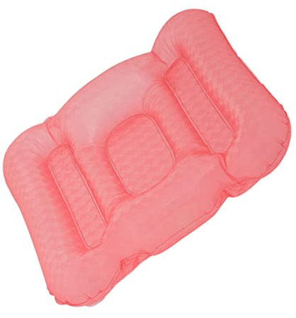 Warmhm Aufblasbares Badewannensitzkissen aus PVC mit Wassereinspritzung Faltbar für Badewanne und Zuhause 1 Stück