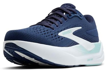 Brooks Women’s Ghost Max 3 Neutral Running & Walking Shoe - Navy/Peacoat/Clearwater - 8.5 Medium