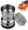 Multifunction Smash Machine, Mini Electric Coffee Grinder 4 Blades, Stainless Steel Herb Processor Multifunctional Grinding Machine for Cereals Nuts Beans Spices Beans Kitchen Accesoire