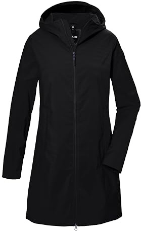 G.I.G.A. DX Damen Funktionsparka/Parka wasserdicht mit Kapuze GS 57 WMN PRK, schwarz, 50, 43129-000