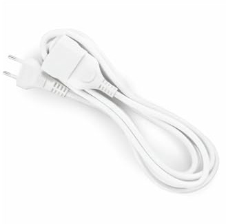 Weißer Schlauch mit 2 x 1 mm, 3 m Länge, ideal für Bewässerung und andere Flüssigkeitsanwendungen.
