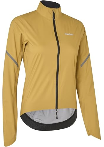 GripGrab PACR Rennrad Regenjacke Damen - Wasserdicht & Atmungsaktiv | Enganliegend, Race Fit, 10K wasserdicht, 40K Atmungsaktivität, YKK 2-Wege-RV, versiegelte Nähte, MTB Gravel Bike Jacke