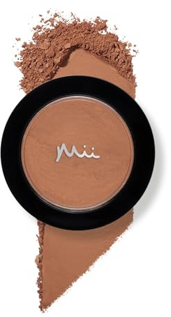 Mii Cosmetics Midi Irresistible Face Base | 100% Pure Mineral Foundation | Award-Winning Face Powder Foundation | Vegan Formula, SPF 30 | Buildable Coverage | Flawless Finish | Precious 13 | 2.5g