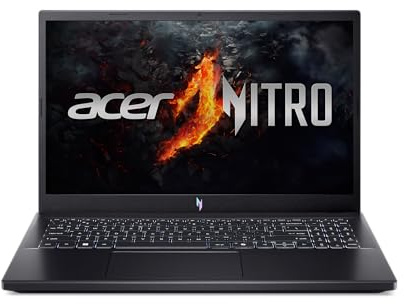 acer Nitro V Gaming Laptop, 15.6 FHD 144Hz IPS Display, AMD Ryzen 5 7537HS Hexa-Core, 32GB DDR5 RAM, 2TB SSD, NVIDIA GeForce RTX 4050, WiFi 6, US English Backlit Keyboard, Windows 11 Home