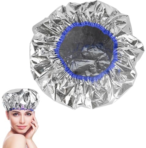 Thermische Konditionierungskappe – Wiederverwendbare -Duschhaube | Dampfhaube für Haare im Salon und zu Hause, Haarfärbung im Salon | Folienhut