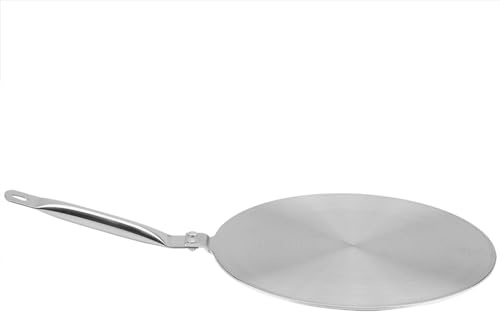 Qcwwy Tajine-Diffusor, Edelstahl-Induktionskochplatten-Konverter, 20 Cm, Wärmediffusor für Gas, Elektro-Kochgeschirr, Haushaltsgeräte-Teile (20 cm)