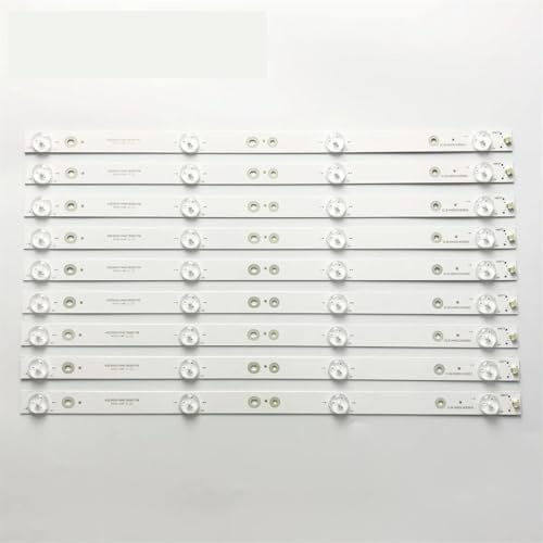 MAXINGJUWH LED-Hintergrundbeleuchtungsleiste mit 4 Lampen for MI 43'' TV IC-B-HWDC43D800 CRH-BH433030030873L-Rev1.1 L43M5-AZ L43M5-AD T18-43INCH-AOT
