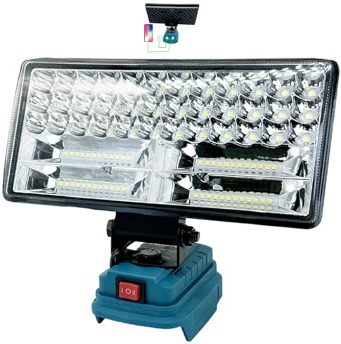 Akku Lampe für Makita 18V Akku 90W 5400LM Ohne Akku