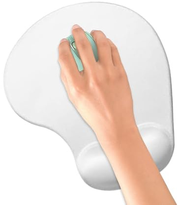 Mausunterlage Mit Handgelenkstütze | Rutschfeste und ergonomische Schreibtischauflage | Weiches Mauspad,Geeignet Für Erwachsene Frauen Und Männer Sowie Für Arbeitsplatz Laptop Computer Studium Zuhause
