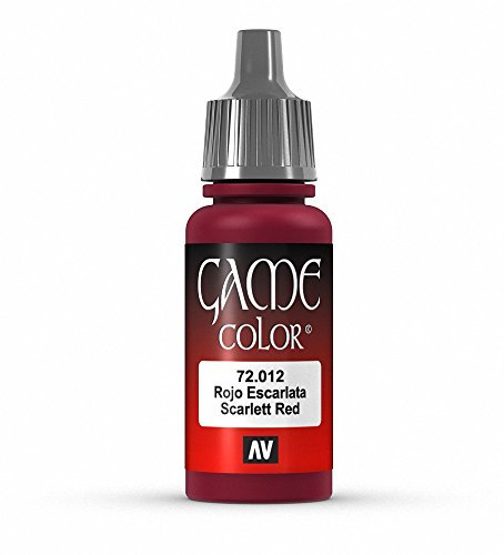 Vallejo Game Color 17 ml Acrylic Paint - Scar Red