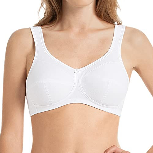 Anita Women's Non-Wired Comfort Bra with Cotton 5427 White 42G
