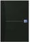 Oxford gebundenes Buch A4 kariert 192 Seiten, smart black/schwarz