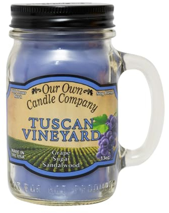 Unserer eigenen Kerze 368,5 Tuscan Vineyard Duftkerze Jar, (Company Marke) Made in USA – 100 HR Brenndauer