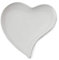 Maxwell & Williams Heart Platte, Tablett, Servierplatte, Herzförmig, Porzellan, Weiß, 17 cm, JX57912