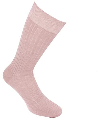 Tony & Paul. Chaussette. VATICANA, Fil d'écosse. Rose layette. 42/43 Fabriqué en Italie.
