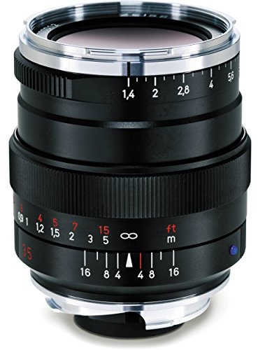 Carl Zeiss 1365-651 - Obiettivo a telemetro per montatura LEICA M, Biogon T 2,8/21 ZM, nero