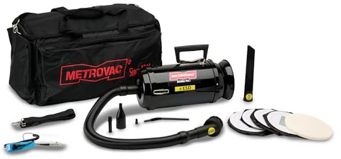 Metro Vacuum DV3ESD1 DataVac/3 ESD Anti-Static 1.7-HP Vacuum/Blower with Hepa Filter, Black