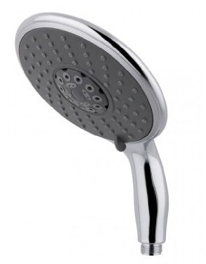 MX Group Burst 5 Function Large Shower Handset: Chrome