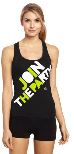 Zumba Top Dazzle Racerback schwarz XS