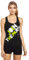 Zumba Top Dazzle Racerback schwarz XS
